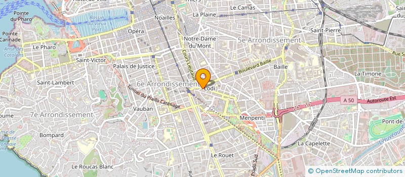 localisation de l'entreprise HAIRP7 à MARSEILLE