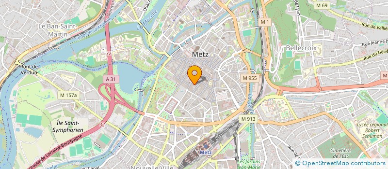 localisation de l'entreprise HAIRS DIFFUSION  METZ