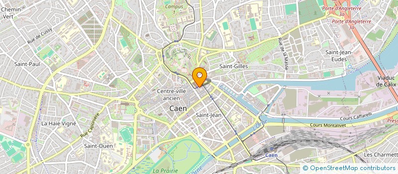 localisation de l'entreprise HAIRSTYL'DEVELOPPEMENT CINQ à CAEN