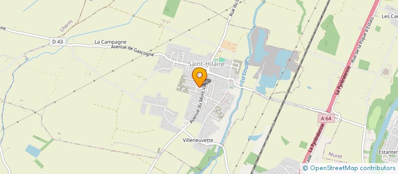 localisation de l'entreprise HAIRSTYLE'S STUDIO  SAINT-HILAIRE