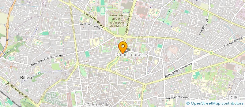 localisation de l'entreprise HAIRVEGETALE à PAU