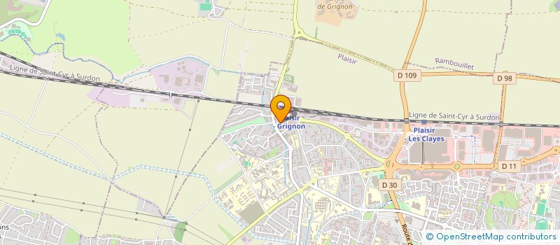 localisation de l'entreprise HAISE PROD à PLAISIR