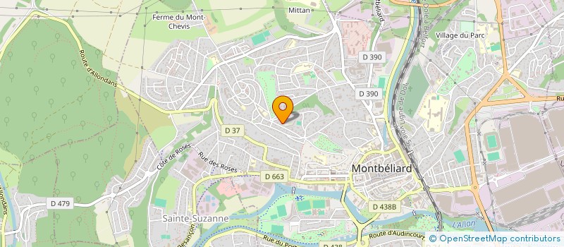 localisation de l'entreprise HAISHI  MONTBELIARD