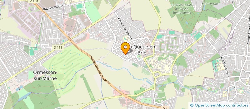 localisation de l'entreprise HAITEK SOLUTIONS & FORMATION  LA QUEUE-EN-BRIE