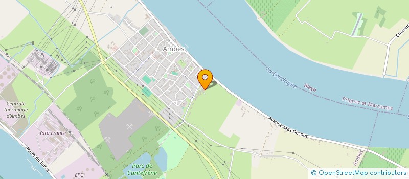 localisation de l'entreprise HAITI HORIZON 33  AMBES