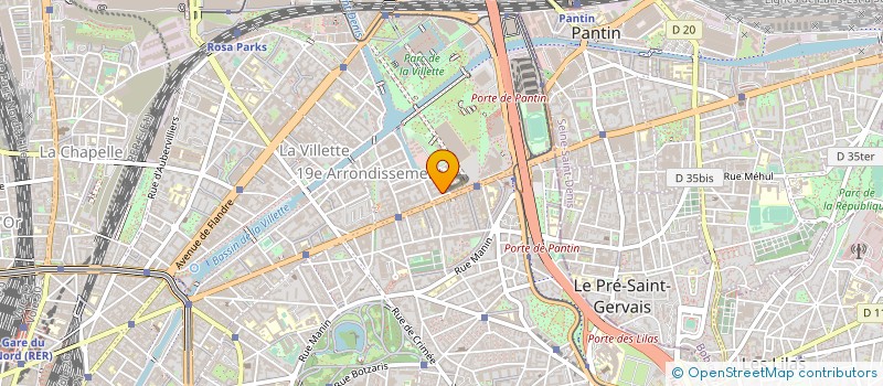 localisation de l'entreprise HAITI MEMOIRE ET CULTURE  PARIS