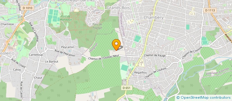 localisation de l'entreprise HAITZA  LEOGNAN