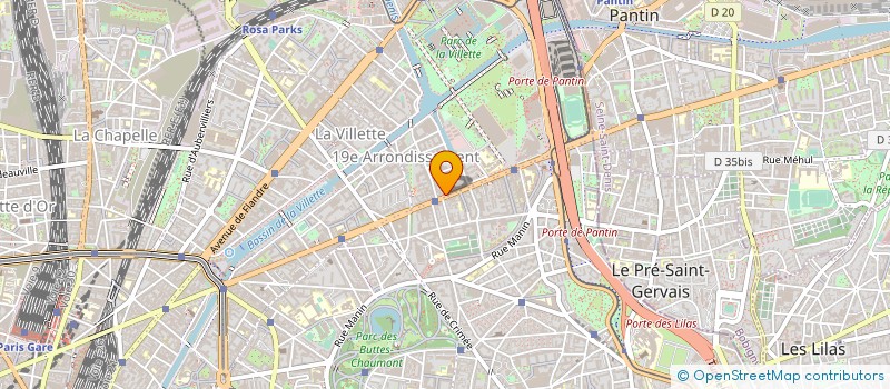 localisation de l'entreprise HAIZIN  PARIS