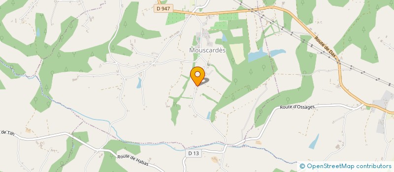 localisation de l'entreprise HAJACLA  DAX