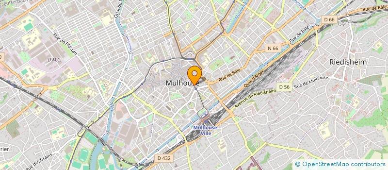 localisation de l'entreprise HAJAR COIFFURE  MULHOUSE