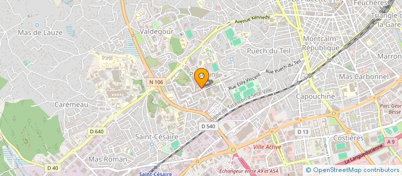 localisation de l'entreprise HAJAR FORETS à NIMES