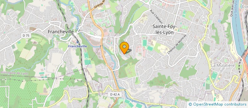 localisation de l'entreprise HAJDE CREATIVE  SAINTE-FOY-LES-LYON