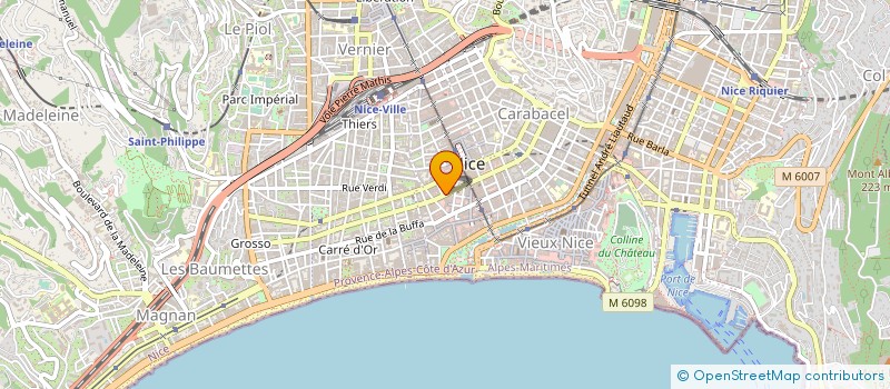 localisation de l'entreprise HAJE à NICE