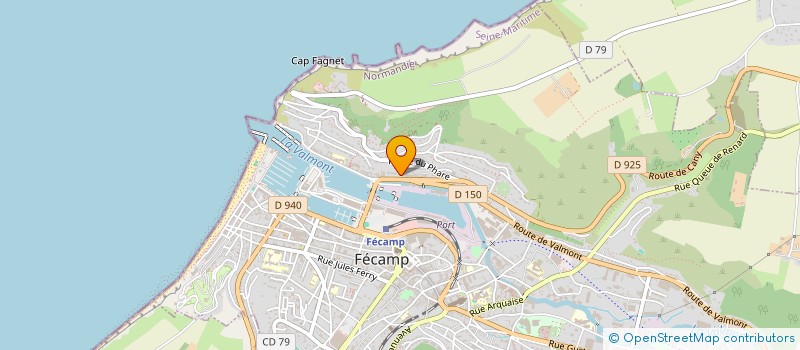 localisation de l'entreprise HAJIRO à FECAMP