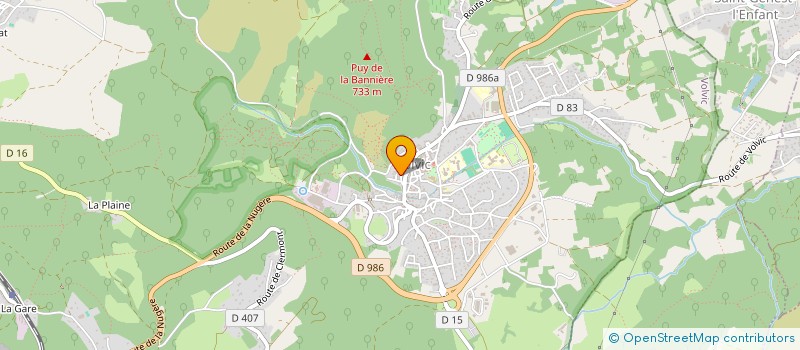 localisation de l'entreprise HAK  CHANAT-LA-MOUTEYRE