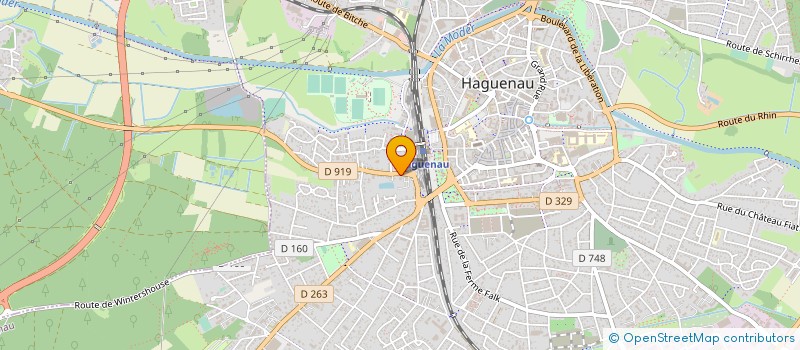 localisation de l'entreprise HAK-IS STRASBOURG à HAGUENAU