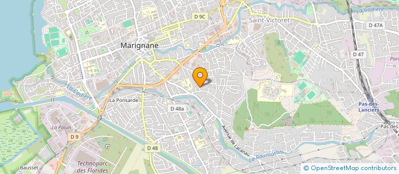 localisation de l'entreprise HAKA  MARIGNANE