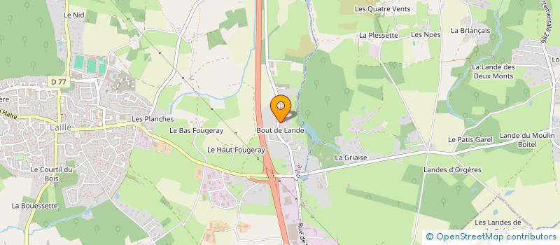 localisation de l'entreprise HAKALIA  LAILLE