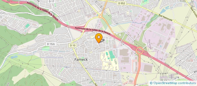 localisation de l'entreprise HAKAN  FAMECK