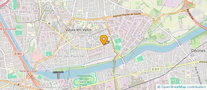 localisation de l'entreprise HAKAN à VAULX-EN-VELIN