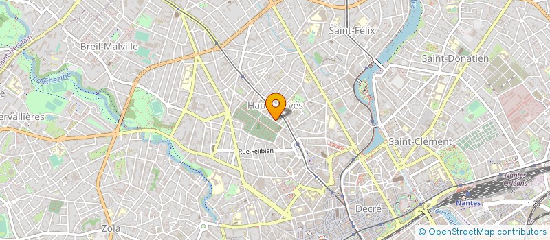 localisation de l'entreprise HAKGYO TAEKWONDO NANTES à NANTES
