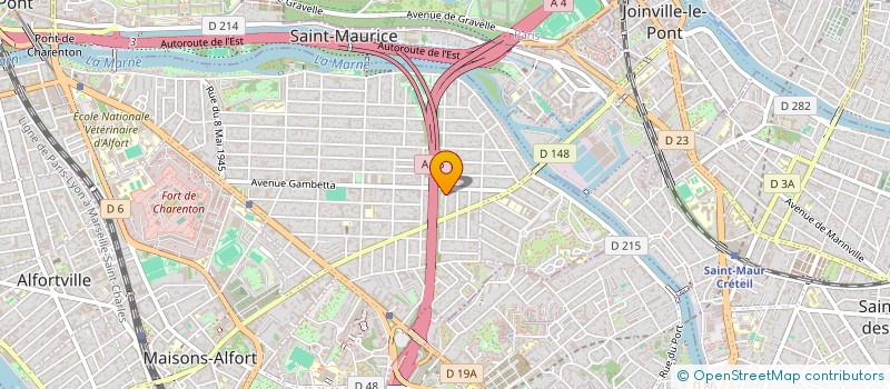 localisation de l'entreprise HAKHEL 770 à MAISONS-ALFORT
