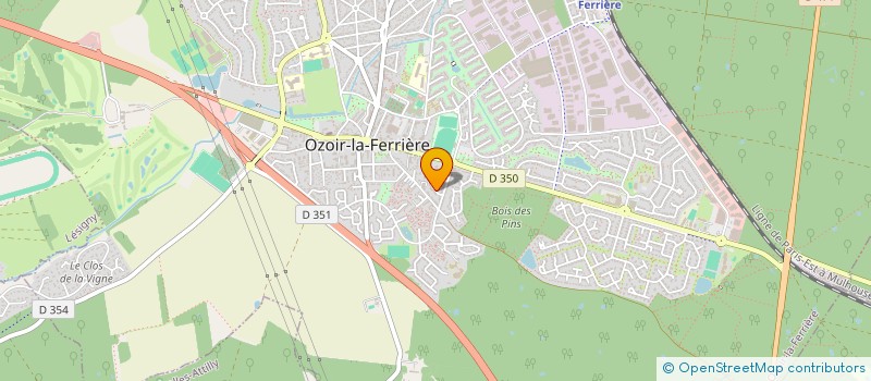 localisation de l'entreprise HAKI  OZOIR-LA-FERRIERE