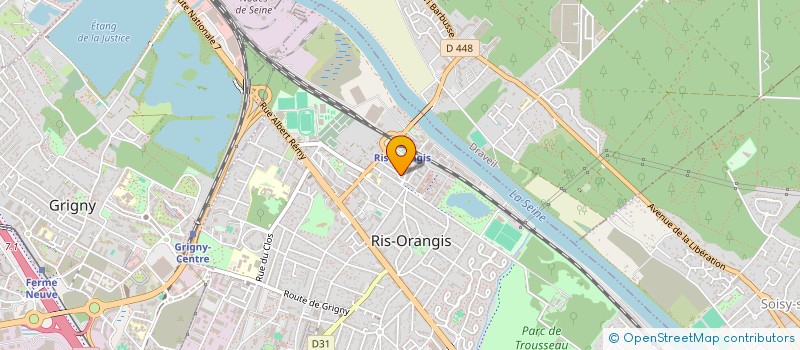 localisation de l'entreprise HAKIRI TRANSPORTS à RIS-ORANGIS