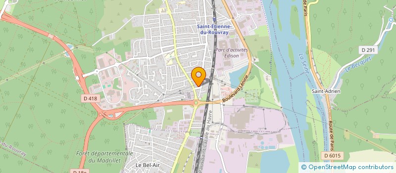 localisation de l'entreprise HAKIZA à ROUEN