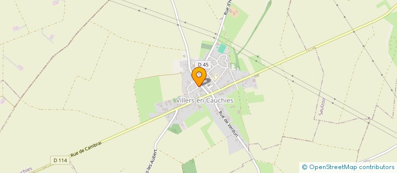 localisation de l'entreprise HAKKO DENSHIN RYU SAULZOIR à VILLERS-EN-CAUCHIES
