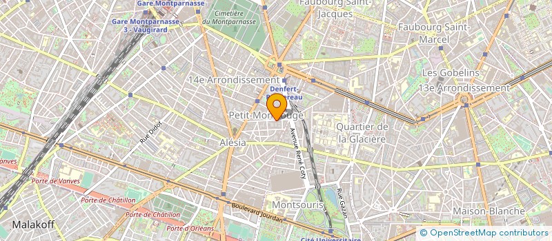 localisation de l'entreprise HAKKO-RYU JU-JUTSU PARIS  PARIS