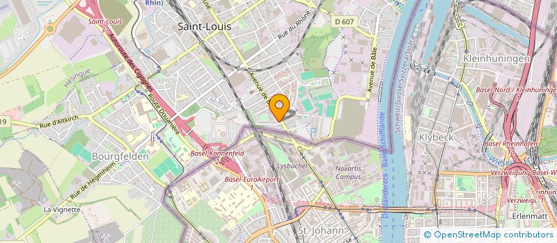localisation de l'entreprise HAKMAR FRANCE SUPERMARCHE à MULHOUSE
