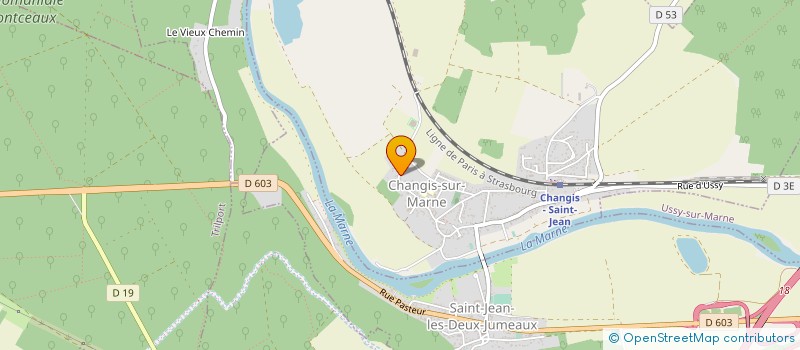 localisation de l'entreprise HAKO FORMATION  CHANGIS-SUR-MARNE