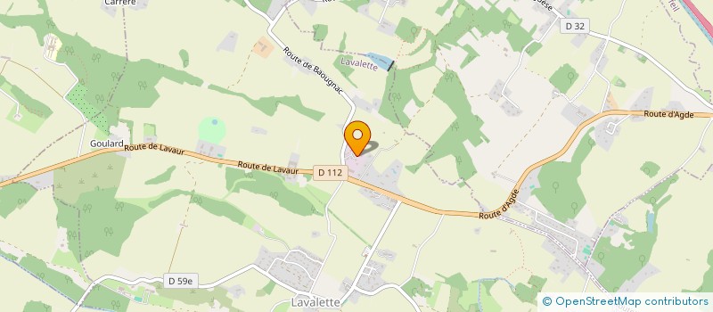 localisation de l'entreprise HAKOONA MATATA LAVALETTE  LAVALETTE