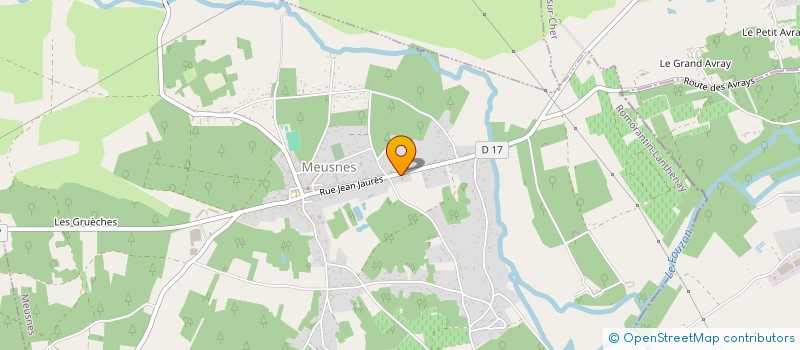 localisation de l'entreprise HAKOR  MEUSNES