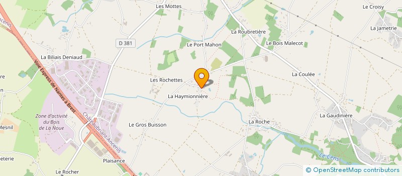 localisation de l'entreprise HAKOTSU à NANTES