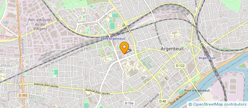 localisation de l'entreprise HAKS EVENT  ARGENTEUIL