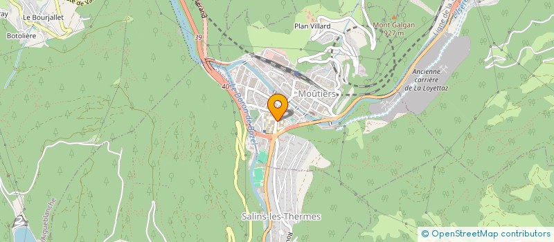 localisation de l'entreprise HAKUBA  SALAZAC