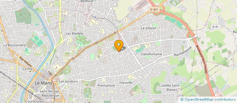 localisation de l'entreprise HAKUNA MATATA à LE MANS