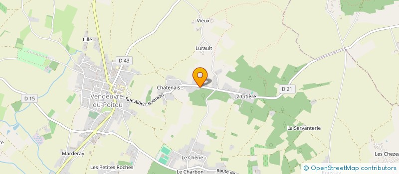 localisation de l'entreprise HAKUNA MATATA 86  SAINT-MARTIN-LA-PALLU