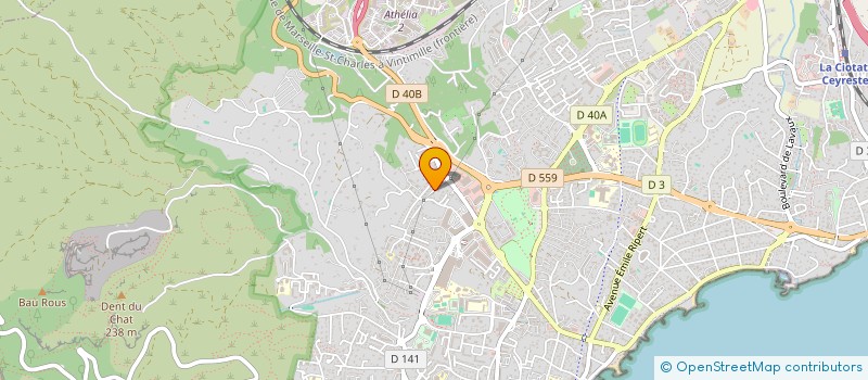 localisation de l'entreprise HAKUNA MATATA LA CIOTAT  LA CIOTAT