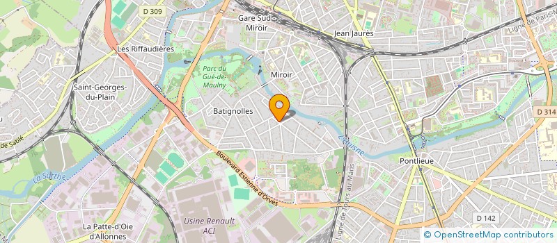 localisation de l'entreprise HAKUNA STUDIO  LE MANS