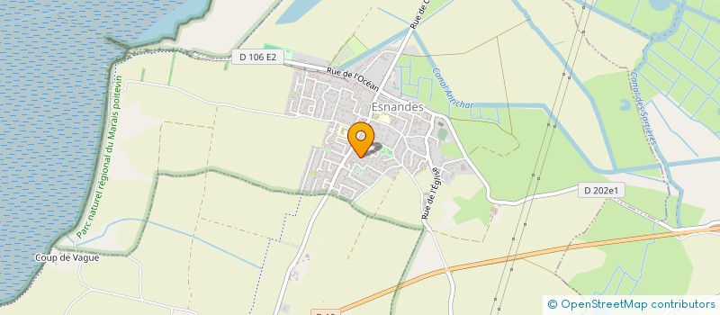 localisation de l'entreprise HAKUNAMAMTATA  ESNANDES