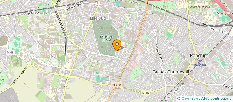 localisation de l'entreprise HAKUNE à LILLE