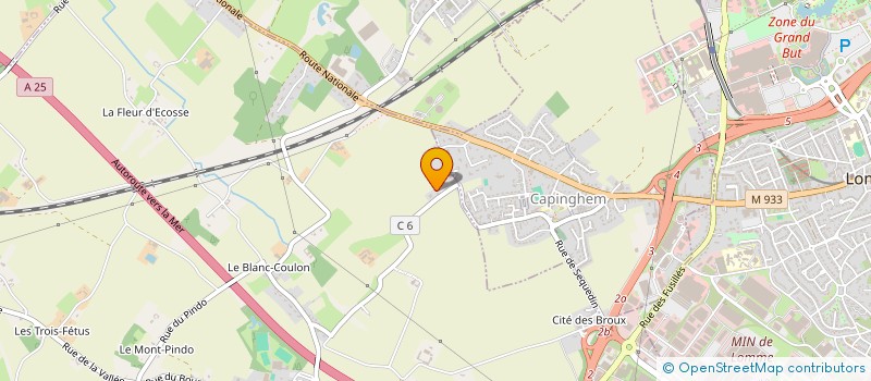 localisation de l'entreprise HAL à ENNETIERES-EN-WEPPES