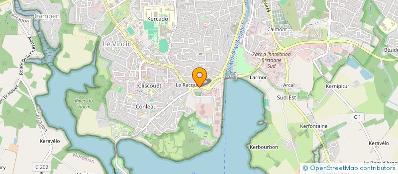 localisation de l'entreprise HAL à VANNES