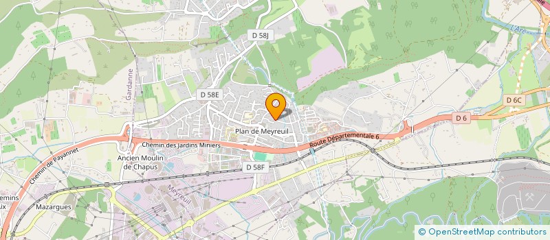 localisation de l'entreprise HAL  MEYREUIL