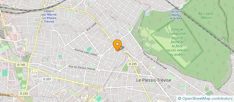 localisation de l'entreprise HAL CONSULTING à CHAMPIGNY-SUR-MARNE
