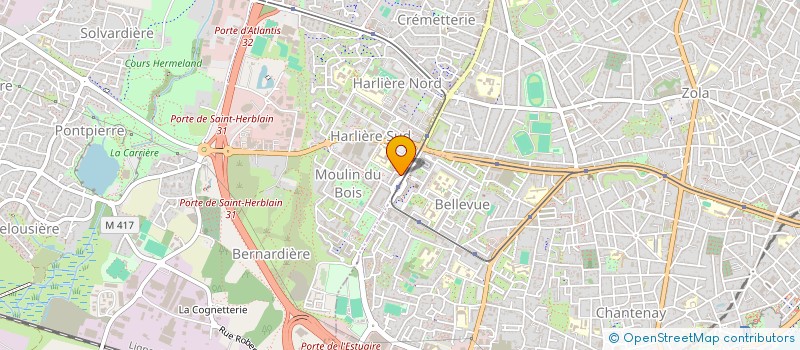 localisation de l'entreprise HAL & FOOD à SAINT-HERBLAIN