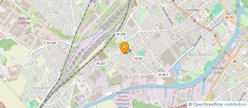 localisation de l'entreprise HAL-IT à LILLE